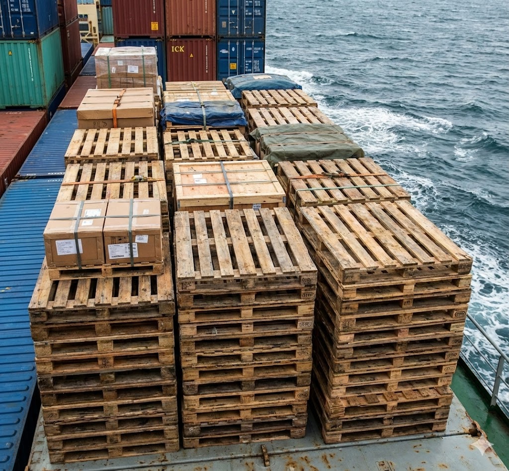 Parihuelas de madera reforestada